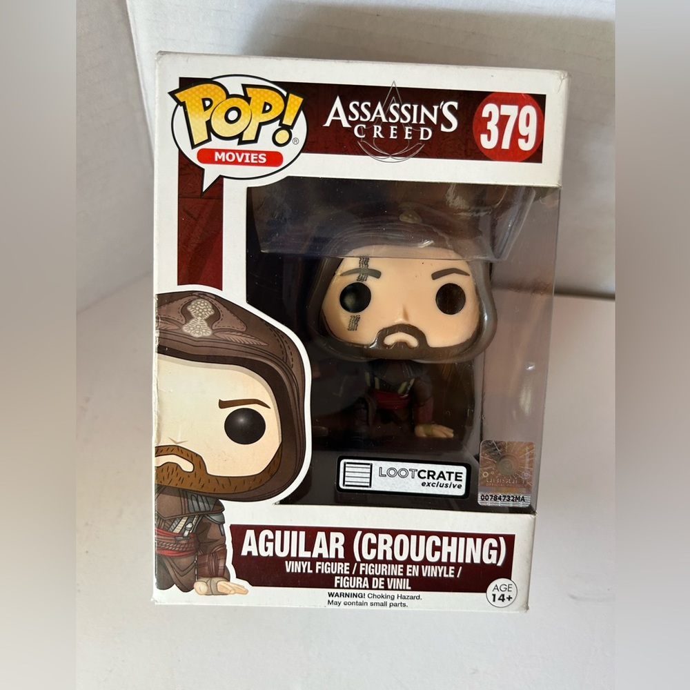 Assassins Creed Funko 379 AGUILAR (CROUCHING) LOOT CRATE